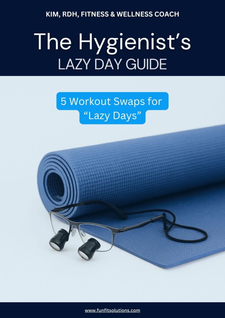 Workout swaps for dental hygienists